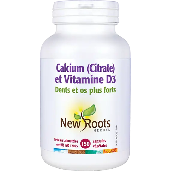 Calcium (Citrate) et Vitamine D3